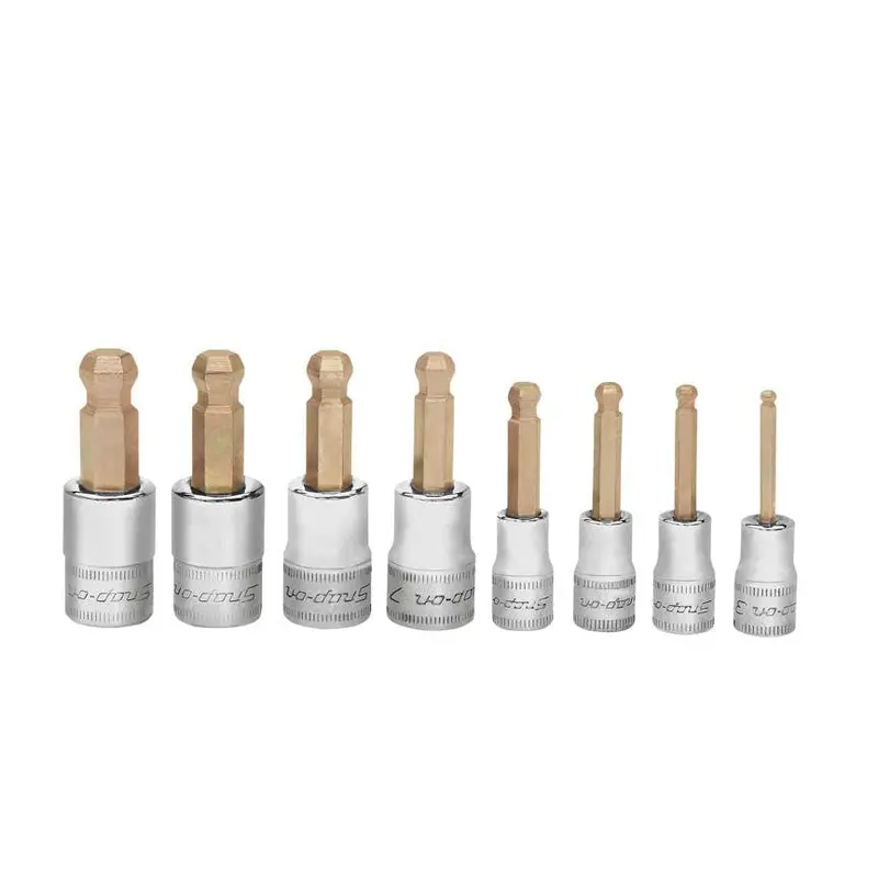 Snap-on 8 pc Metric Ball Hex Set