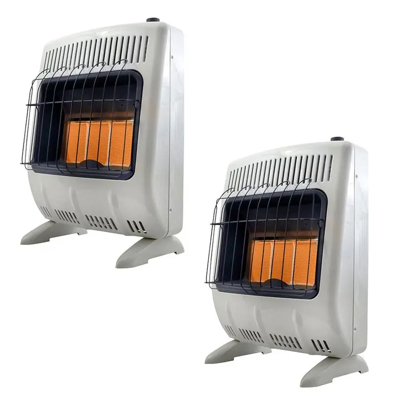 18,000 BTU Vent Free Propane Indoor Outdoor Space Heater (2-Pack)28.25 / each