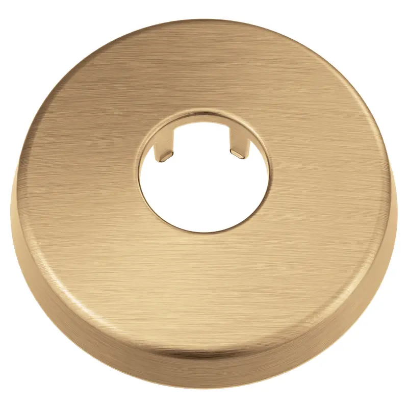 Decorative Round Shower Arm FlangeBrushed Nickel