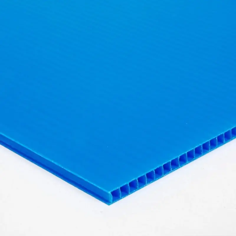 Polypropylene (PP) Sheet  5mm Thick, 1m x 2m  Blue

