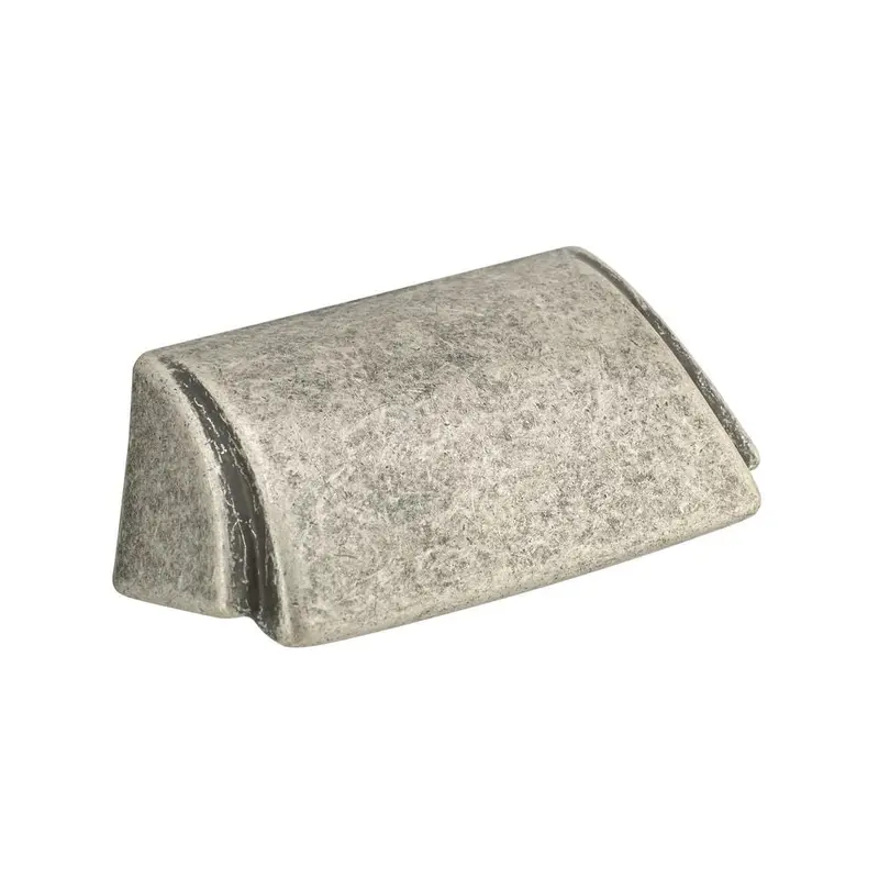 1-1/4 in. (32 mm) Center-to-Center Faux Iron Transitional Cup Pull0.0900 / each