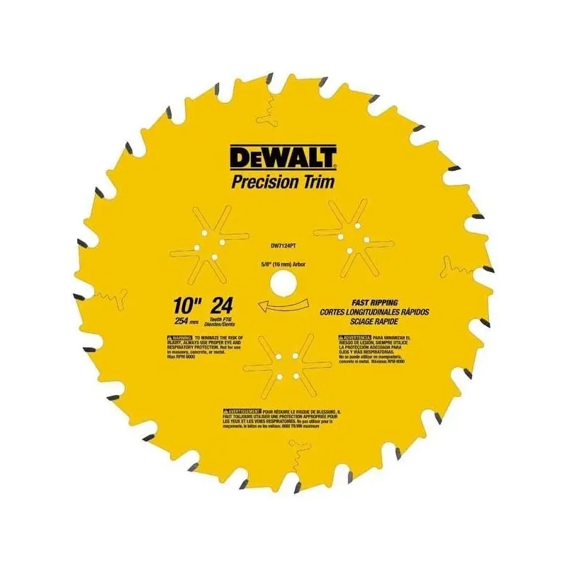 DEWALT  10" 24T Fast Ripping Saw Blade