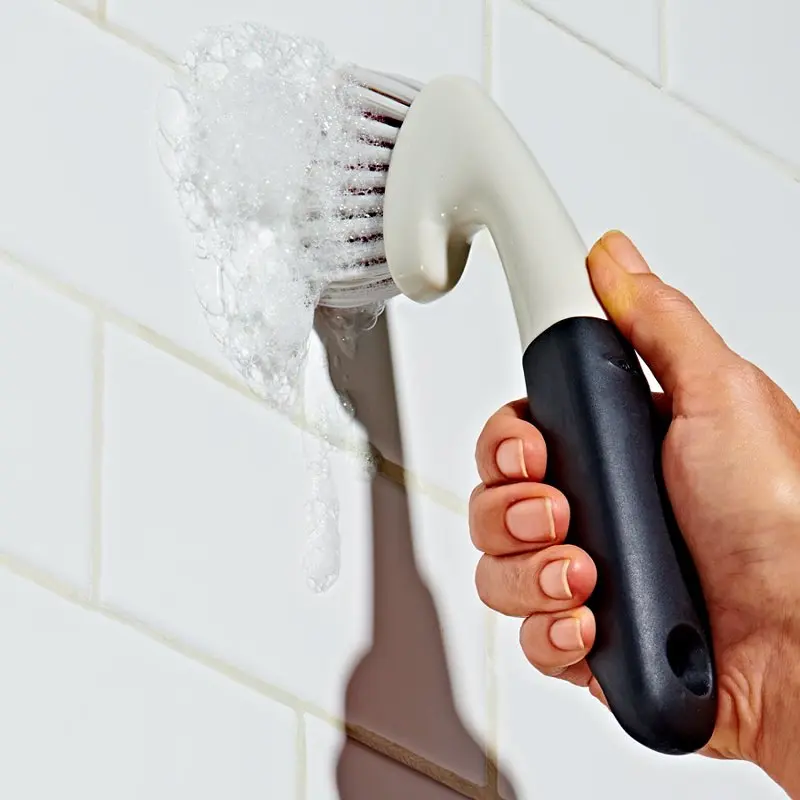 Good Grips 37481 Grout Brush, 1 in L Trim, 10 in OAL