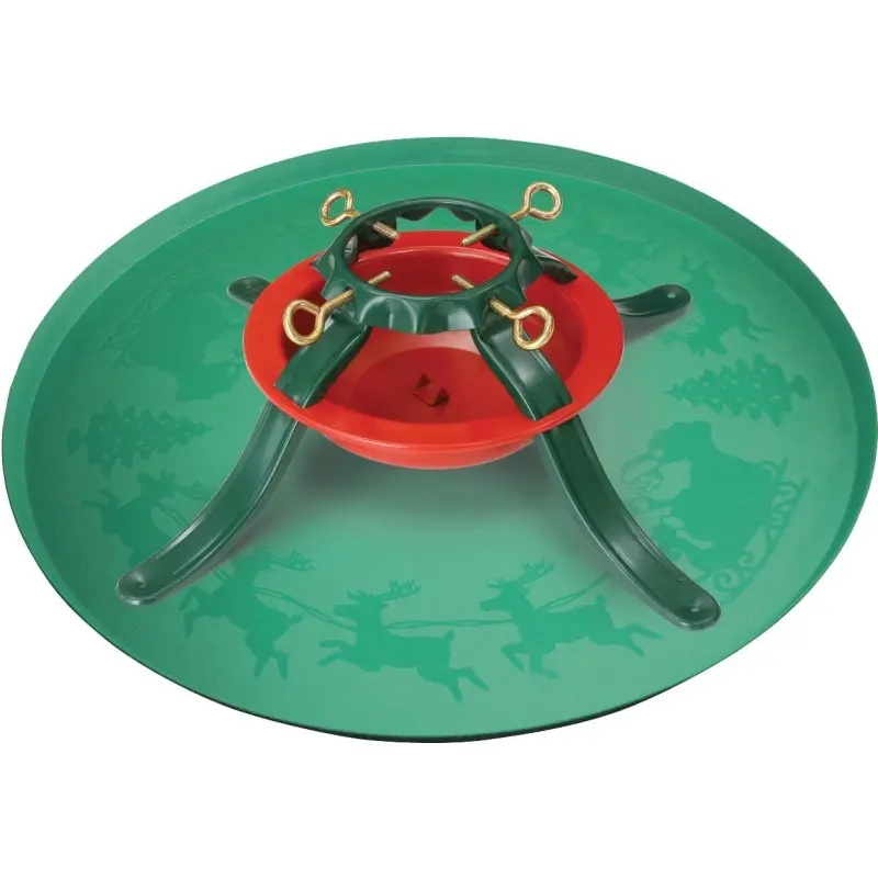 National Holidays HandiThings XTRA Tree Stand Tray, 28-1/2 in W, Green