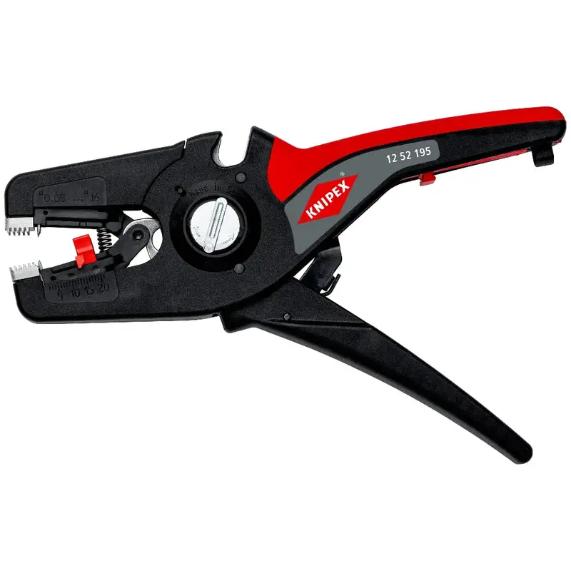 Knipex PreciStrip16 Automatic Insulation Stripper 195 mm | 12 52 195