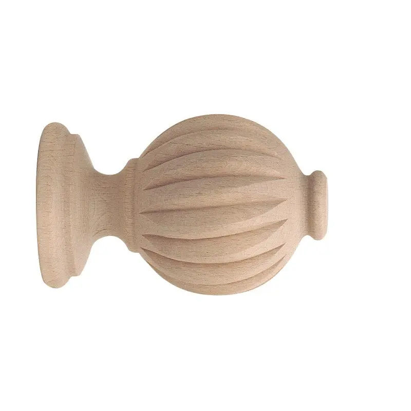 Forest Porto Finial Fluted Ball U 2"