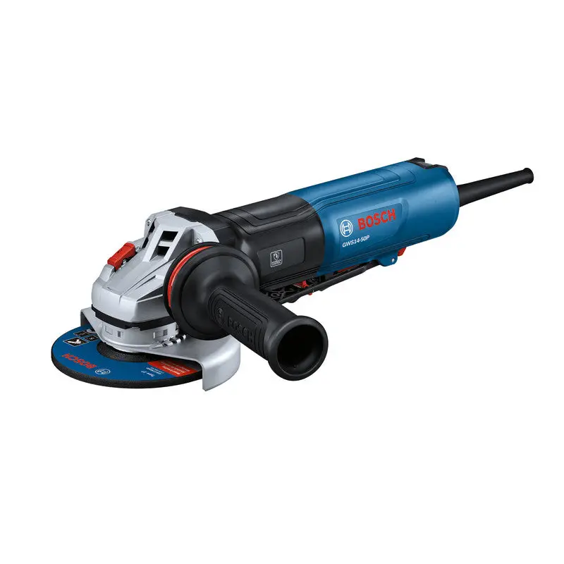 Bosch GWS14-50P 5 In. Angle Grinder with Lock-On Paddle Switch