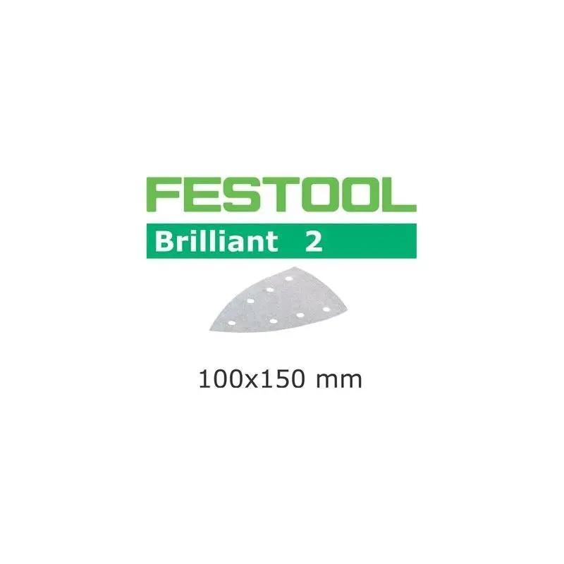 FESTOOL | 492802 100mm x 150mm Brilliant2 P320 Grit, 100 Pack