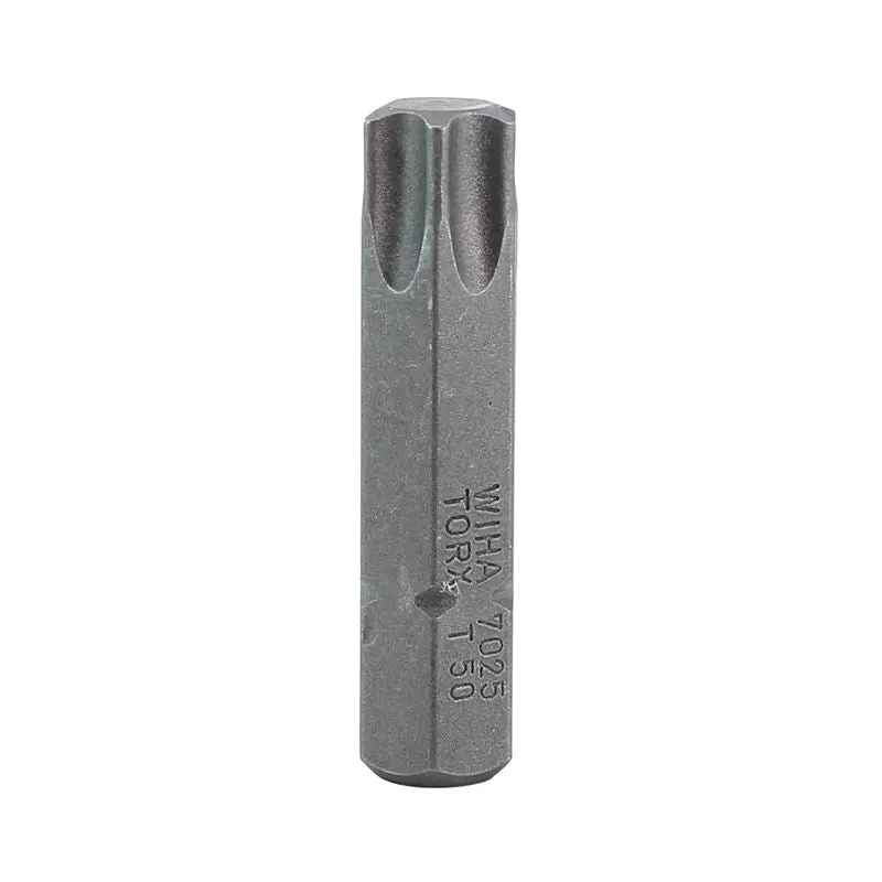 Wiha Torx Insert Bit 5/16 Drive T50 x 35mm Pack of 10 Bits