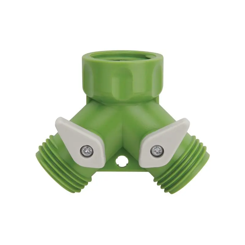 2-Way Garden Hose Tap Adapter Y-Split Connector1 / each