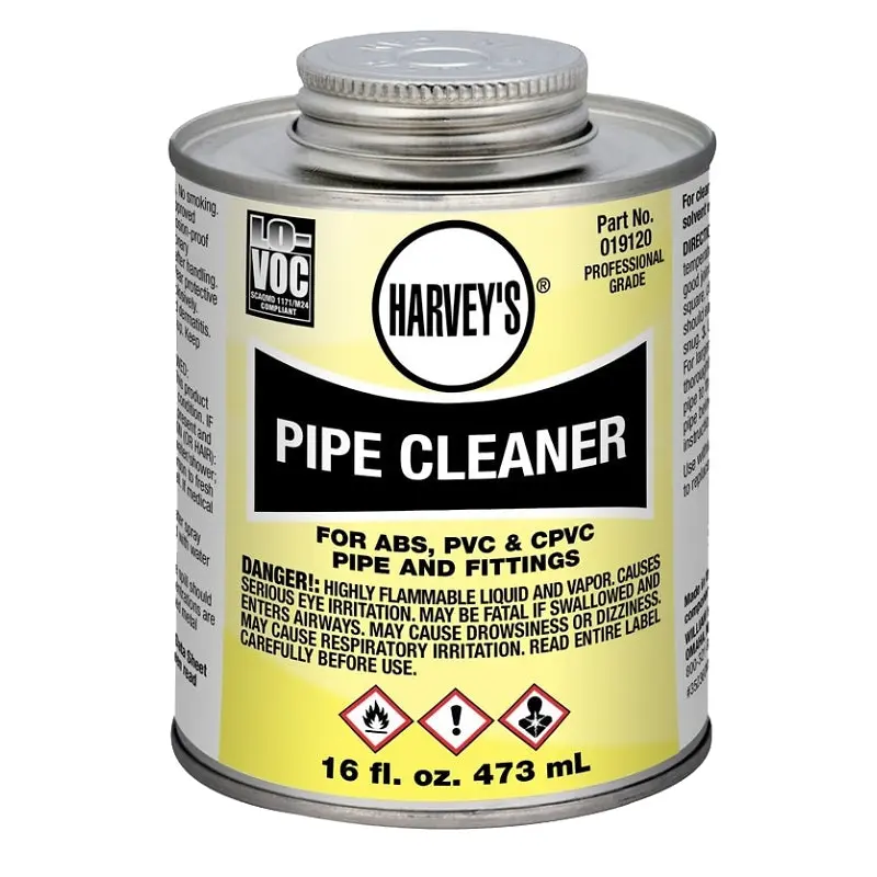 Harvey 19120-12 Pipe Cleaner, Liquid, Clear, 16 oz Can