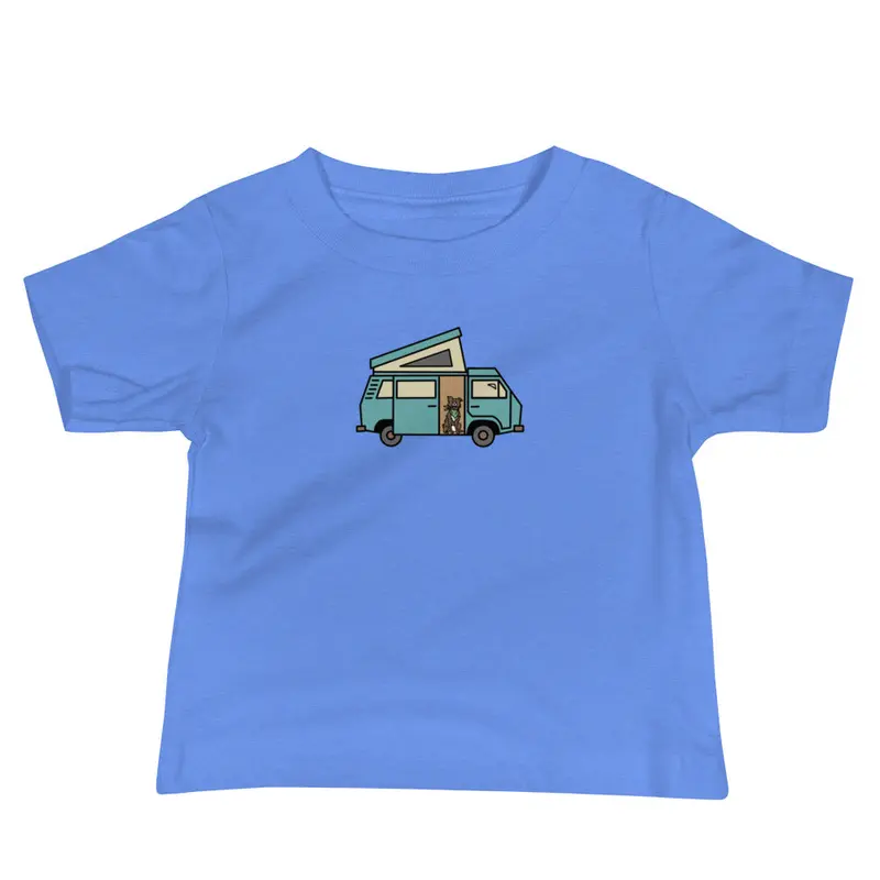 Dog in Van Baby T-ShirtBlack / 6-12m
