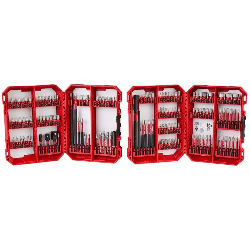 Milwaukee 48-32-4034 SHOCKWAVE Impact Duty Driver Bit Set- 124PC