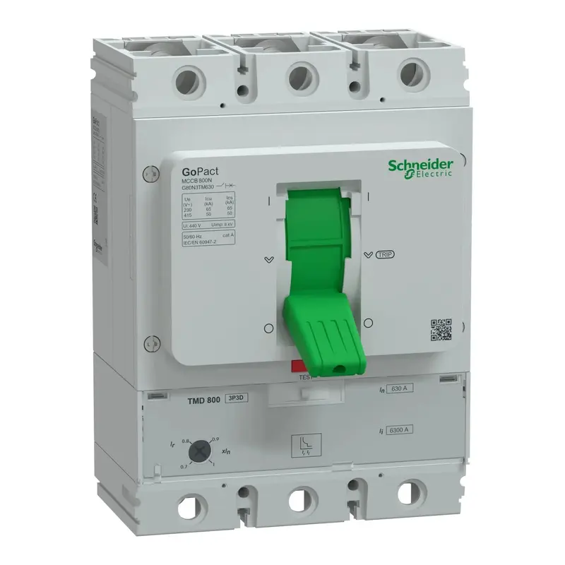 Schneider 3-Pole Circuit Breaker 630A