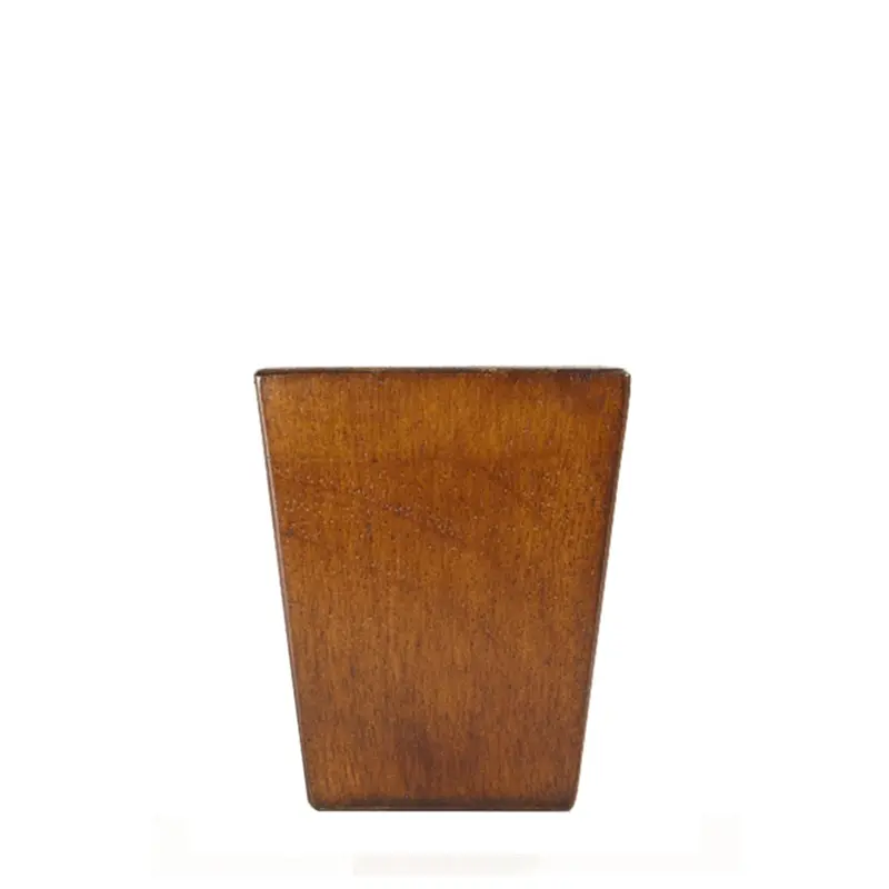 Square Leg Walnut 3" x 2.375"-1.625" 36/case-H