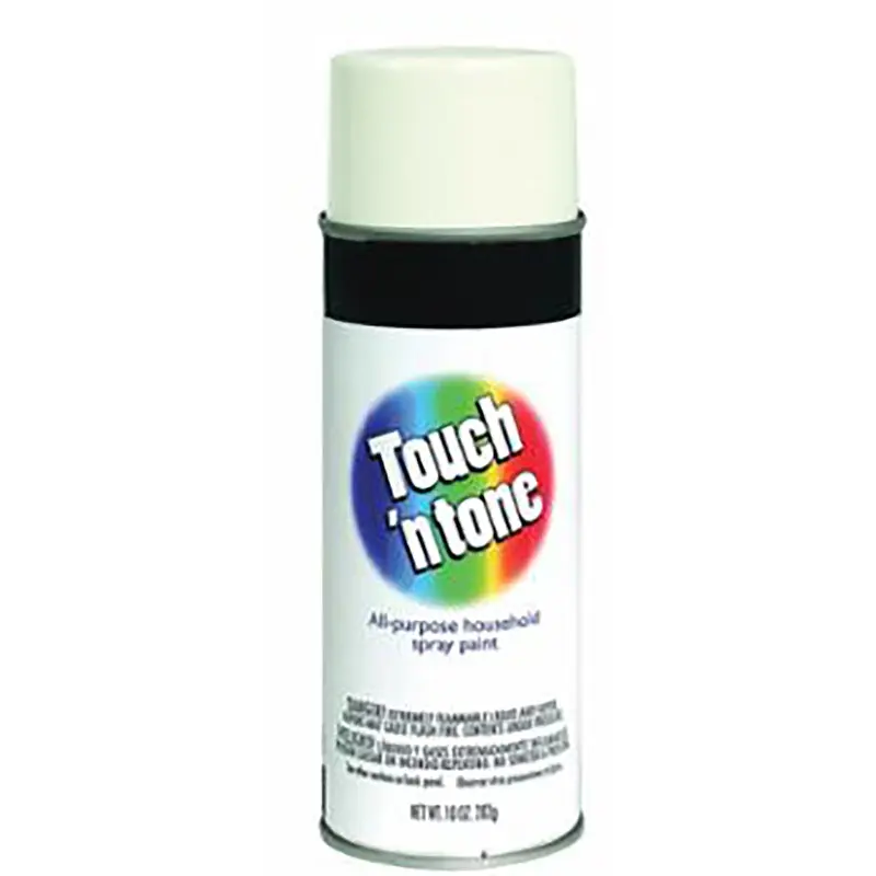 Touch 'N Tone 55274830 Spray Paint, Gloss, White, 10 oz, Can