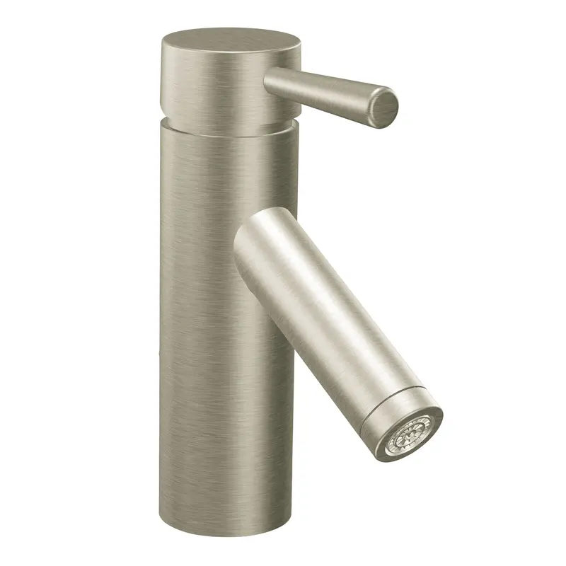 Level Chrome one-handle low arc bathroom faucetChrome