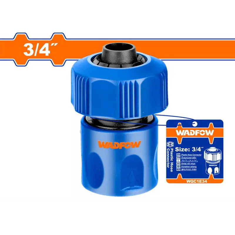 WADFOW Plastic Hose Connector 3/4"