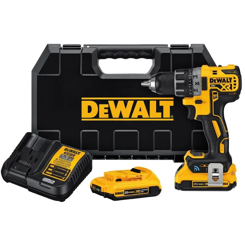 20-Volt MAX XR Lithium Ion Cordless Drill / Driver Kit2 Batteries & Charger Included / 8