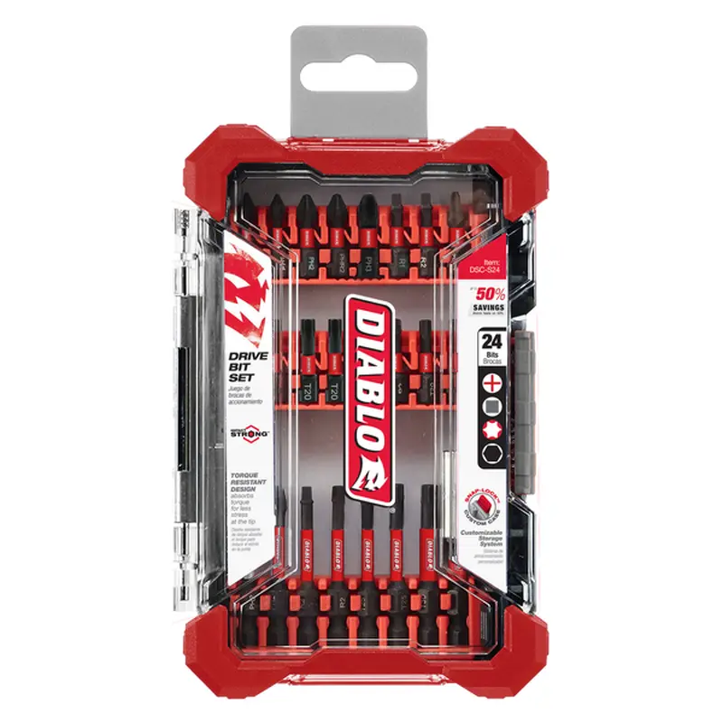 Diablo DSC-CMS24 24 pc Screwdriving Set