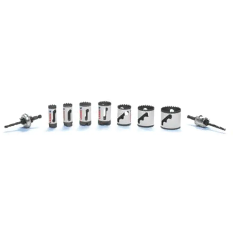 Lenox 30807700G Hole Saw Kit, 9-Piece, Bi-Metal