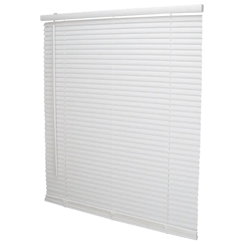 Simple Spaces PVCMB-5A Blind, 64 in L, 30 in W, Vinyl, White