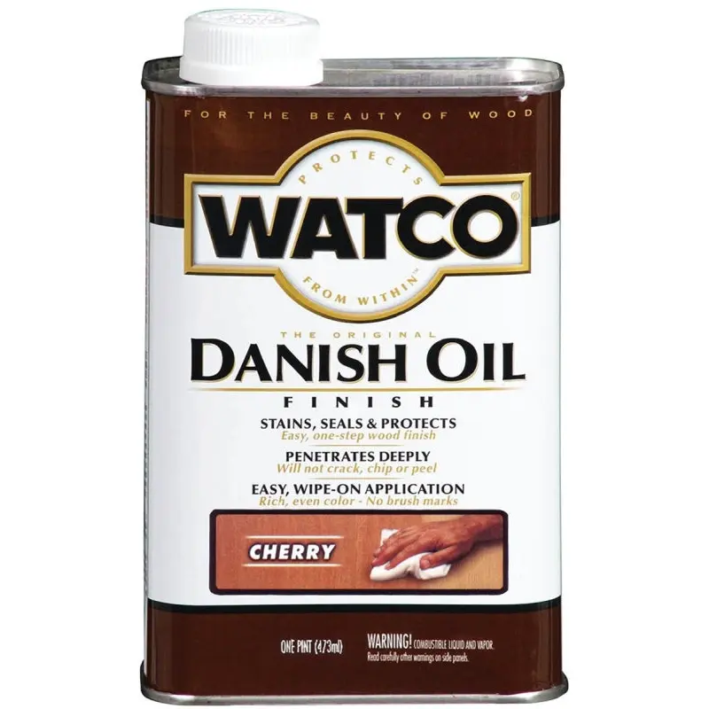Watco 65251 Danish Oil, Cherry, Liquid, 1 pt, Can
