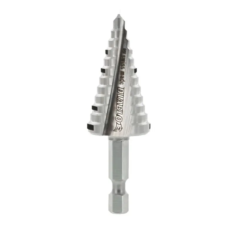 Diablo 3/8 in.  7/8 in. 12 Step Impact Step Drill Bit