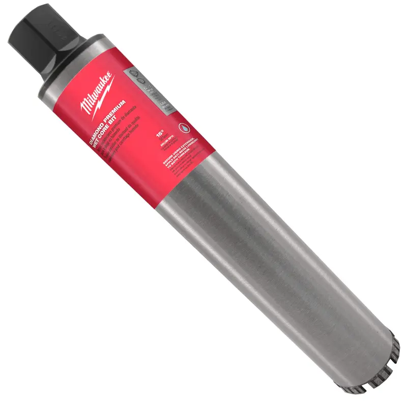 Milwaukee Diamond Premium Wet Core Bits5in