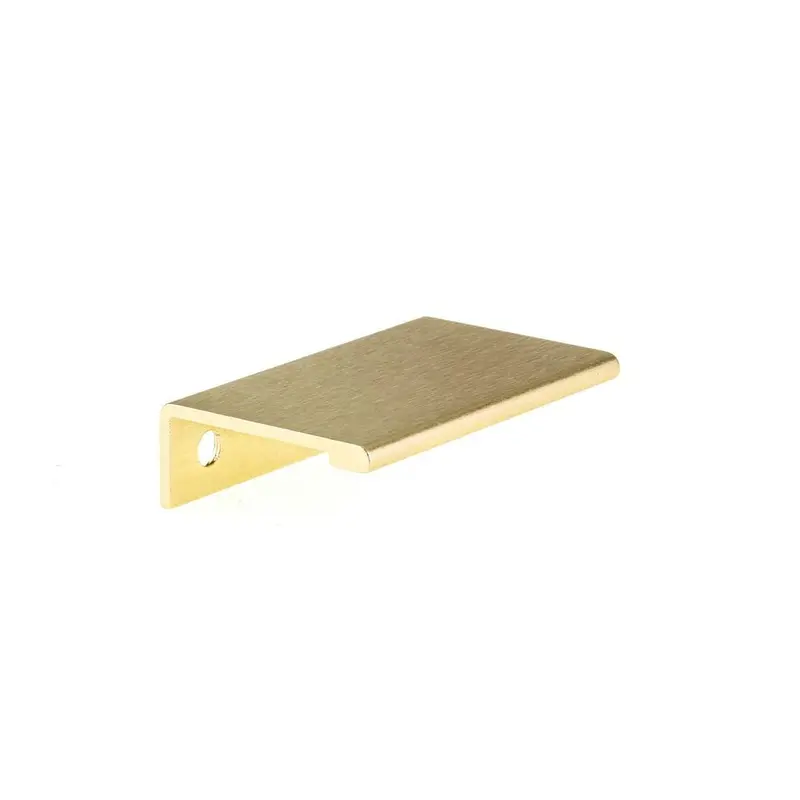 1-31/32 in. (50 mm) Satin Gold Aluminum Contemporary Edge Drawer Pull0.0182 / each