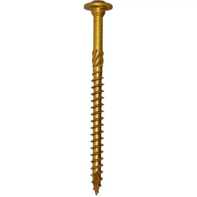 5/16 in. x 3-1/8 in. Star Drive Washer Head Rugged Structural Wood Screw (45-Pack)