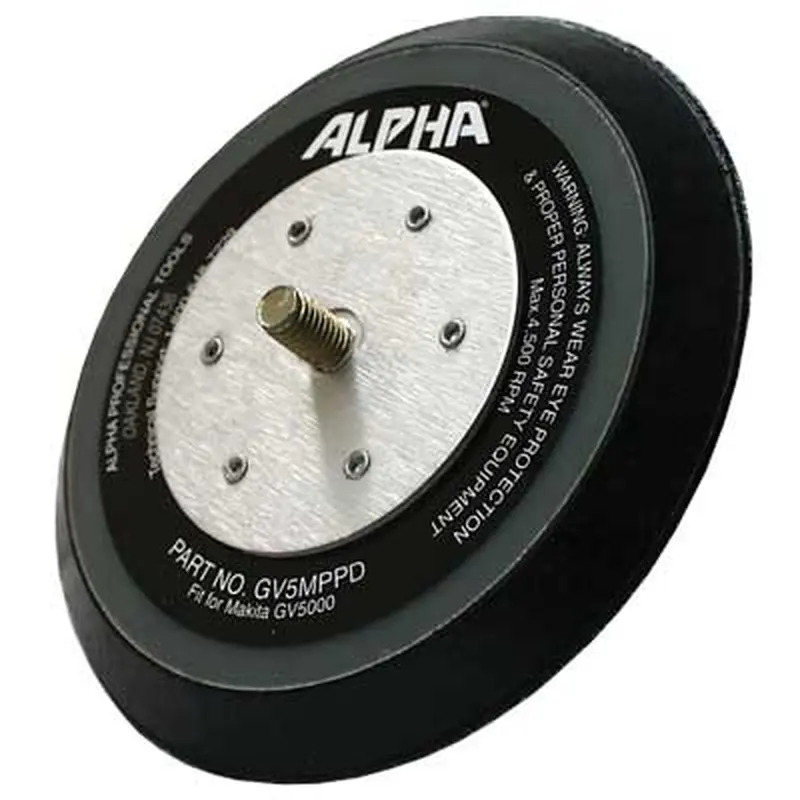 GV Backer Pads Backer Pad For Use on Makita GV5000 Sander4"