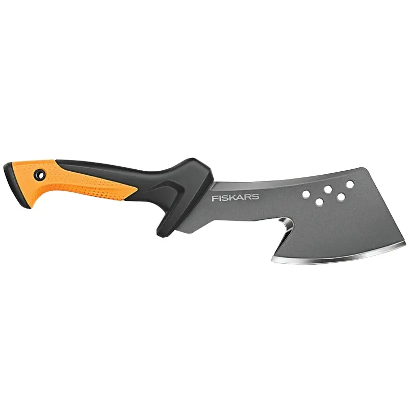 Fiskars 385081-1001 Clearing Hatchet, 18 in OAL, 9 in L Blade, Steel Blade