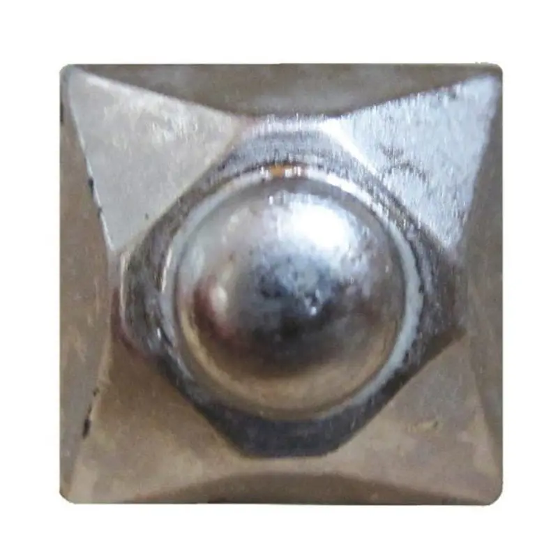 Glazed Pewter #87 Star Dome 80/Box Head Size:9/16" Nail Length:5/8"
