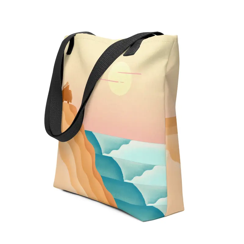 Baja Surf Tote Bag
