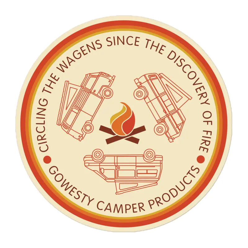 Circle the Wagens Sticker33
