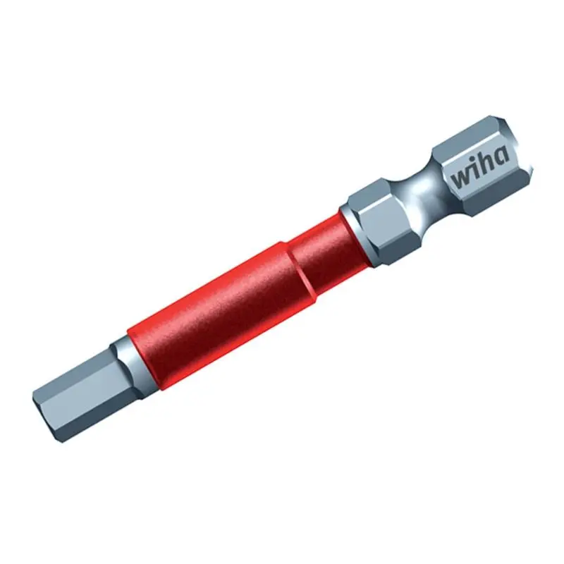Wiha Impact Power Bit Hex 1/4in Pack of 10 Bits