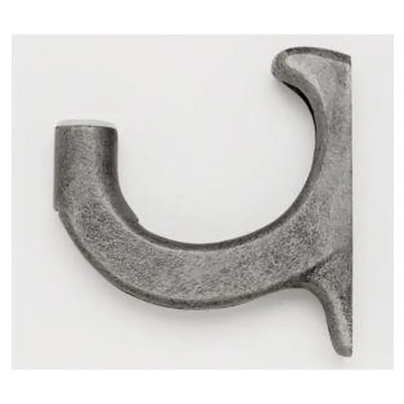 Wrought Iron Holdback Base - 011 - Antique Pewter