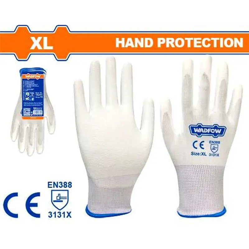 PU Coated Gloves for Safety