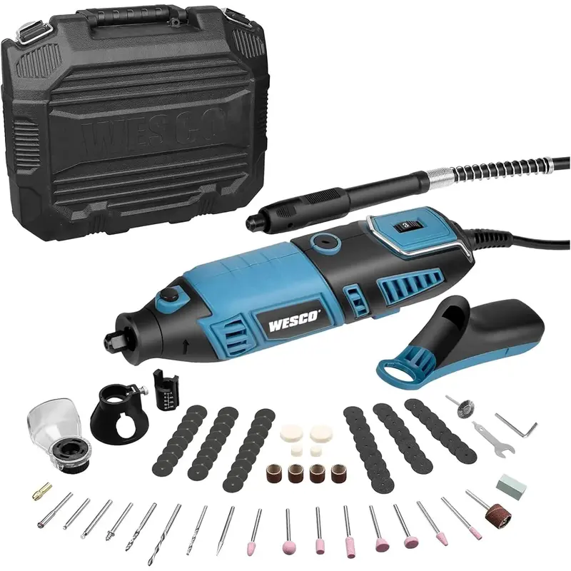 Wesco 160W Rotary Tool Kit with 14 Accessories | WS3113KU