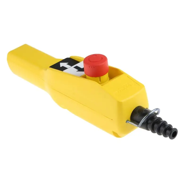 Pendant control station pistol grip, 2 push buttons   1 emergency stop | XACA2014