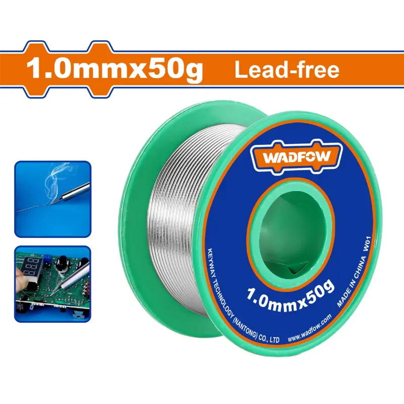 Lead-Free Solder Wire Roll 1.0mm x 50g