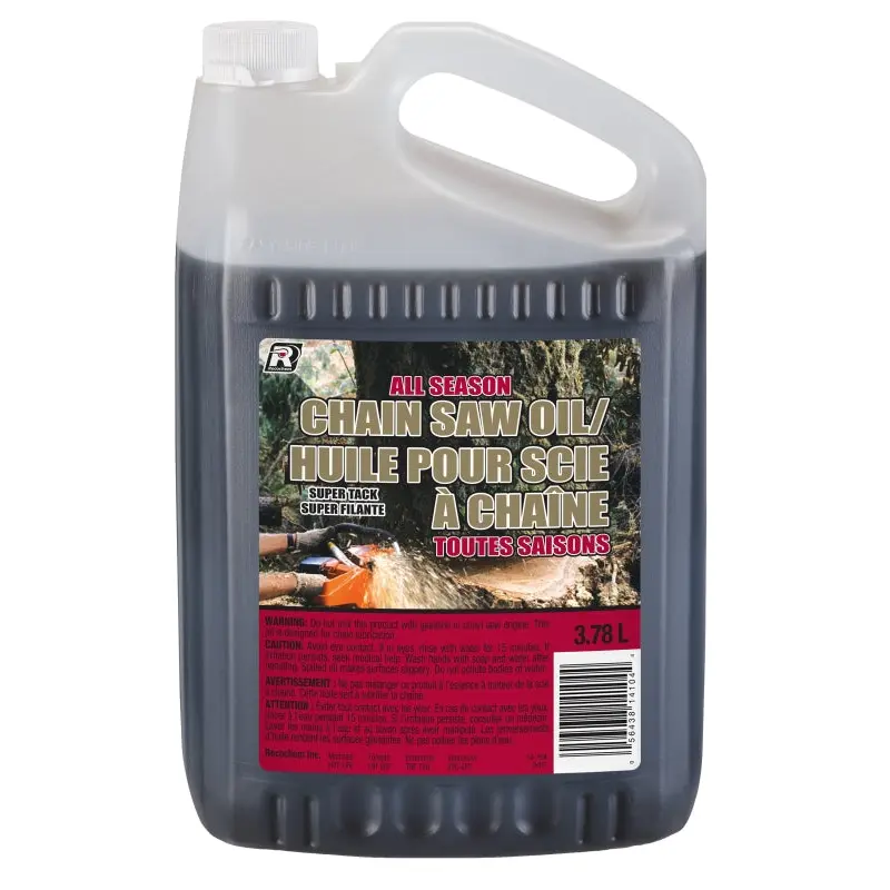 Recochem 14-104 Medium Chainsaw Oil, Red, 428 deg F Flash, 3.78 L