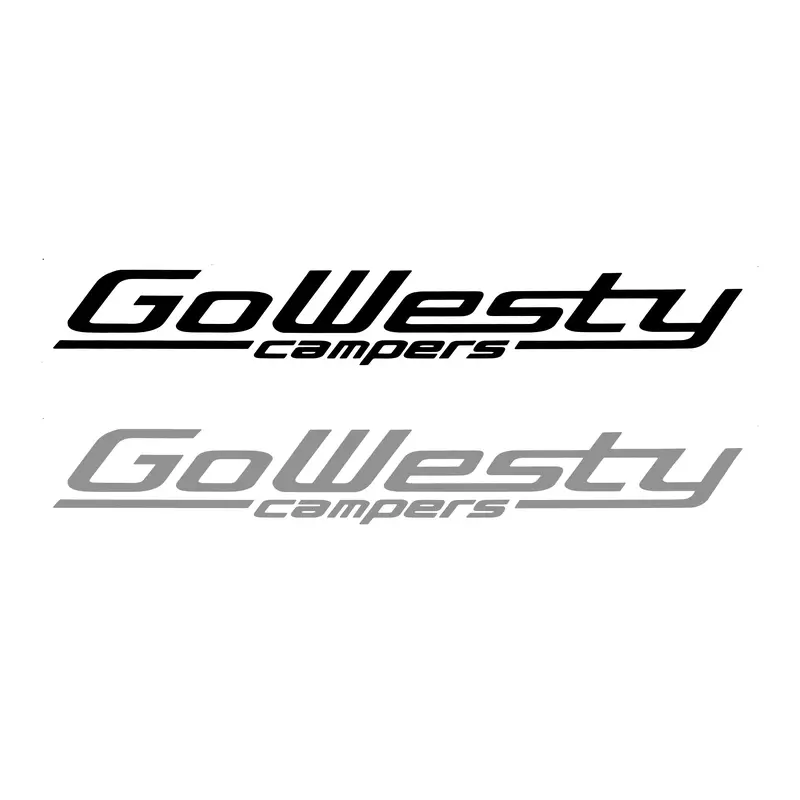 GoWesty Campers DecalBlack