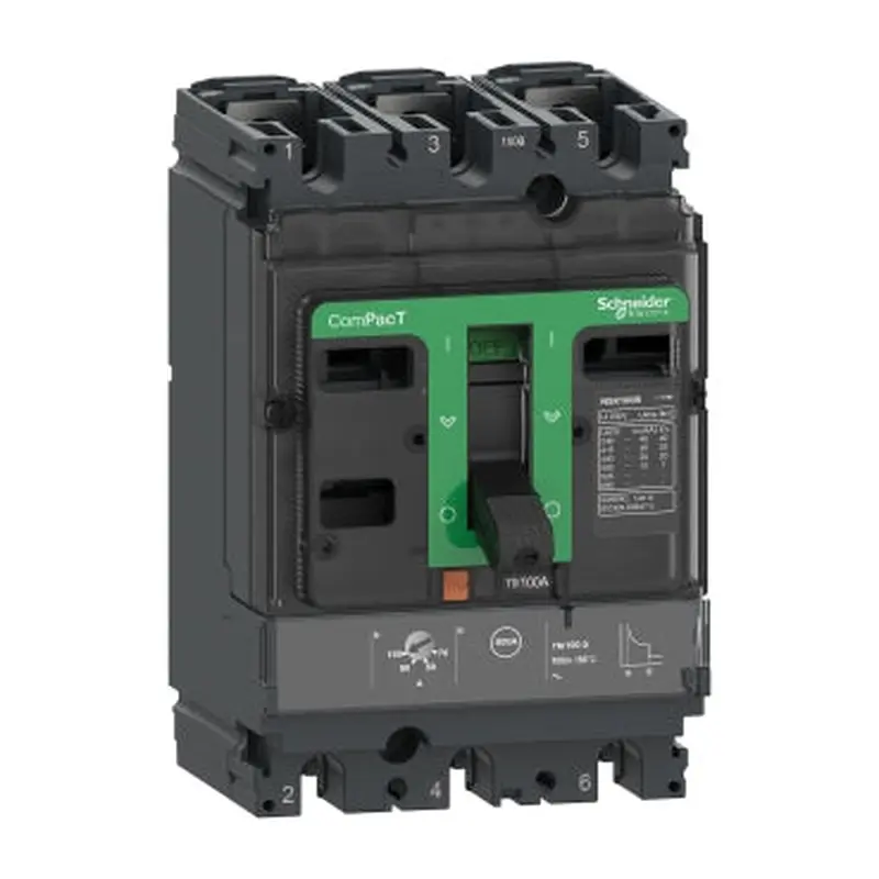 Circuit breaker compact 160A , 3 poles | C16B3TM160C