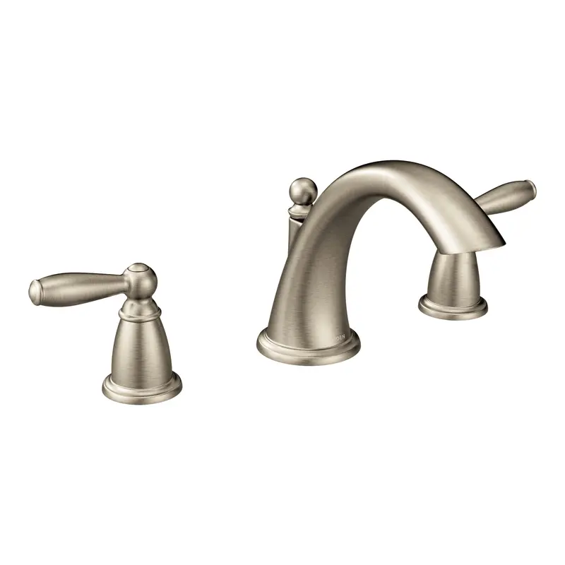 Brantford Chrome Two-Handle Low Arc Roman Tub FaucetChrome