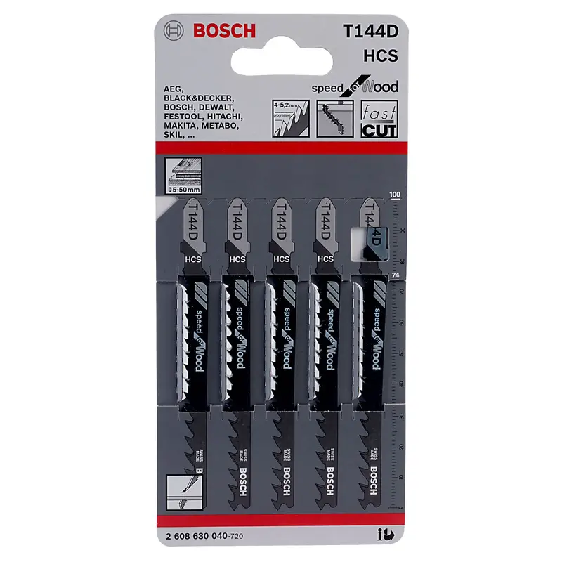 JSB Set T 144D Speed for Wood 100mm 5pcs