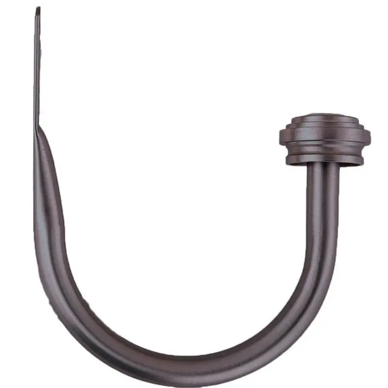 allen   roth Rubbed Bronze 2-Pack Oil Rubbed Bronze Steel Curtain Holdbacks