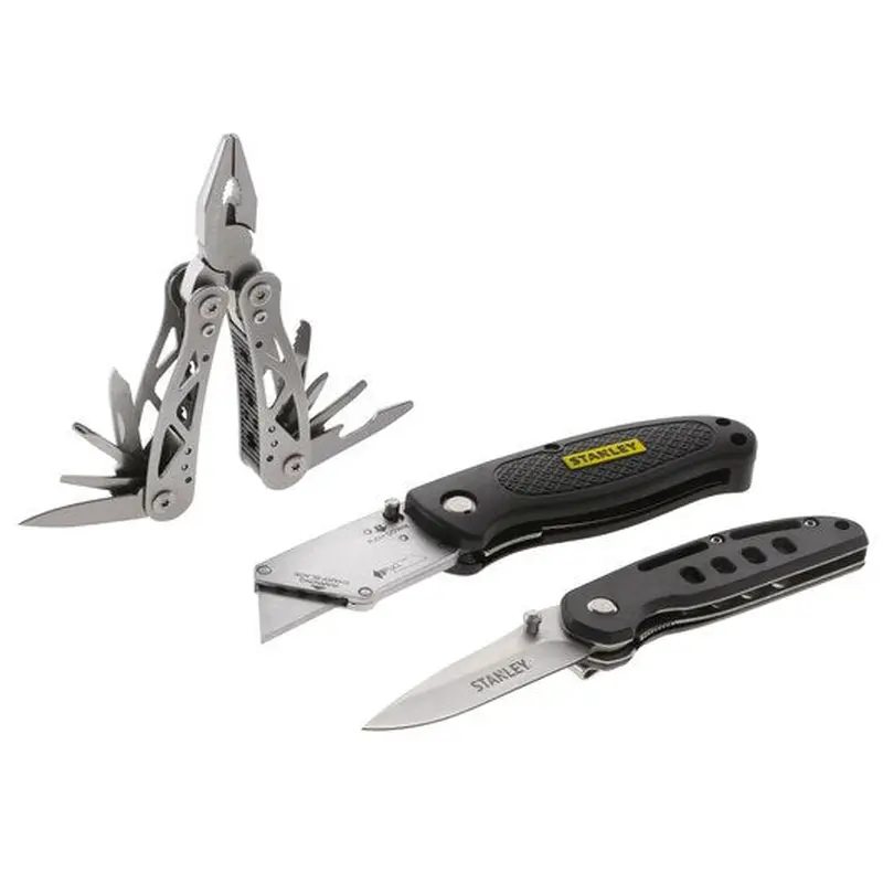 3 Pack Multi Tool And Knife Set