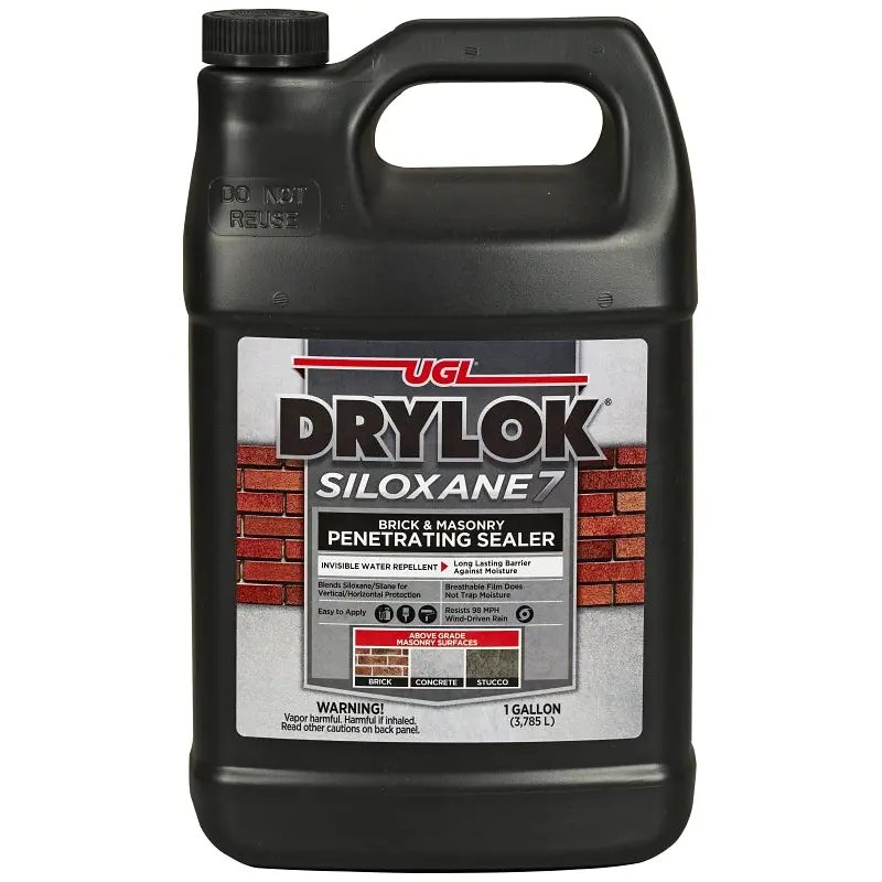 Drylok 23613 Brick and Masonry Sealer, Milky White, Liquid, 1 gal